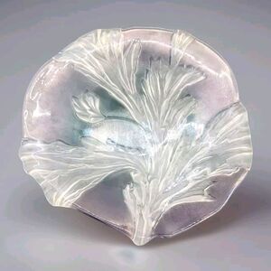 Savoir Vivre Artesia Nouveau Bowl 8” Original Waltherglas Germany Vtg 1980’s